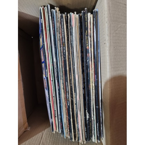 193 - 35 vinyl LP records including Simple minds, 10CC, Beastie Boys etc