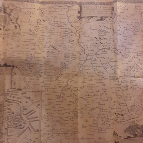 122A - Ephemara. Interesting lot including leaflets from a Graceland visit, a parchment paper map of Leices... 