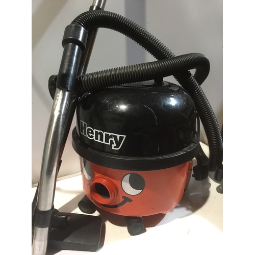 24 - Henry hoover in working order with hose & pipe