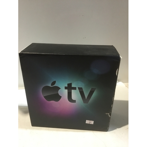 27 - Apple Tv unit - connect to your tv and home theater via HDMI