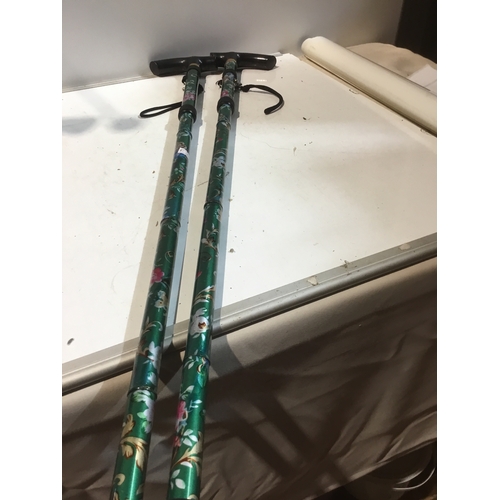 44 - Pair of Decorative Walking sticks