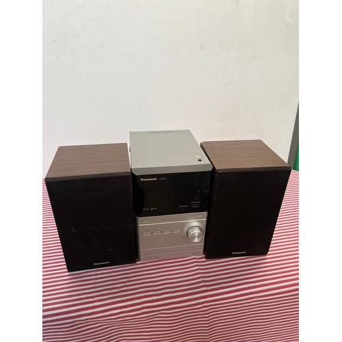 199 - Panasonic SA-PM5 hifi with speakers - tested