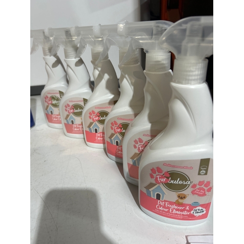 180 - Cleaning Lot with all purpose cleaner, spray kitchen cleaner, soap and pet freshner