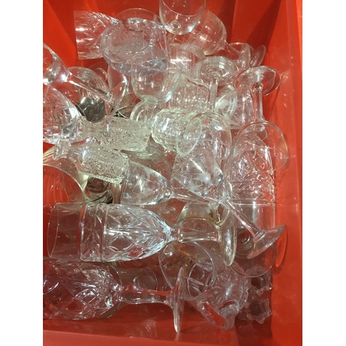 87 - Huge quantity of cut glass ware