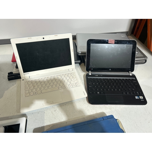 185 - Mixed Lot of Electronics in Lenovo, Toshiba, HP and Acer Laptops, a selection of iPads, Samsung Tabl... 