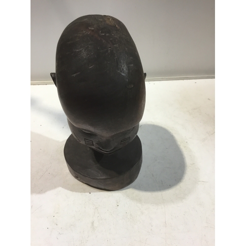 99 - Tribal wooden head Statue