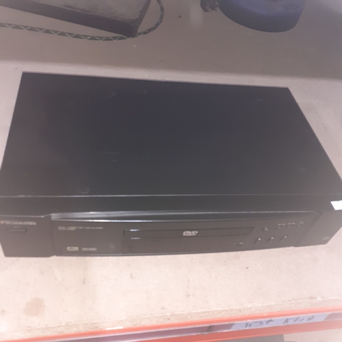 128A - Panasonic Combi DVD Video CD/ CD player. Model DVD-A-160-E. Good working condition