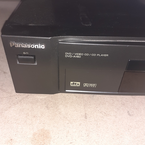 128A - Panasonic Combi DVD Video CD/ CD player. Model DVD-A-160-E. Good working condition