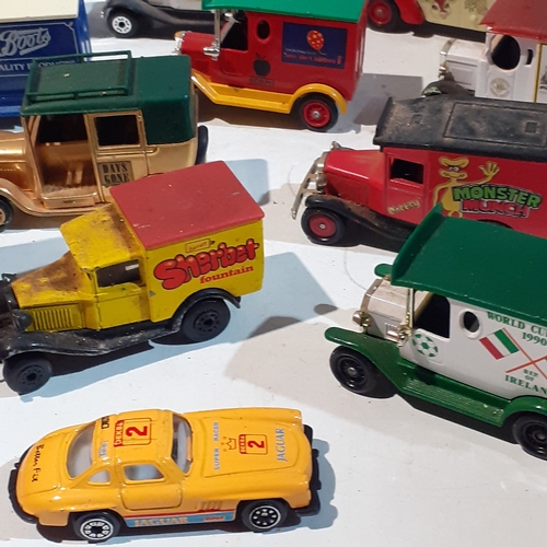 134A - Quantity of collectible promotional diecast. Dusty but overall good condition