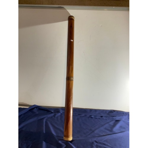 49 - Long wooden didgeridoo instrument