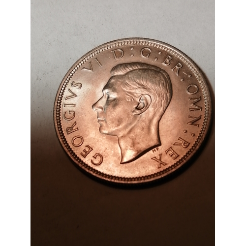 29A - COINS : 1937 halfcrown in uncirculated condition with full lustre