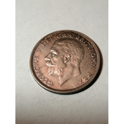 31A - COINS : 1929 halfcrown in extremely fine condition