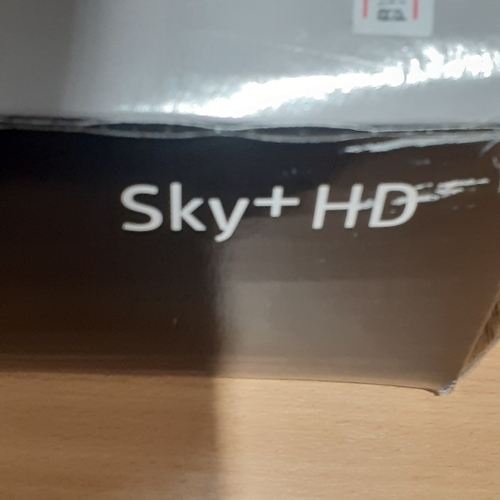 15 - Sky+HD box. 160GB storage. New in box. No remote. Box shows wear