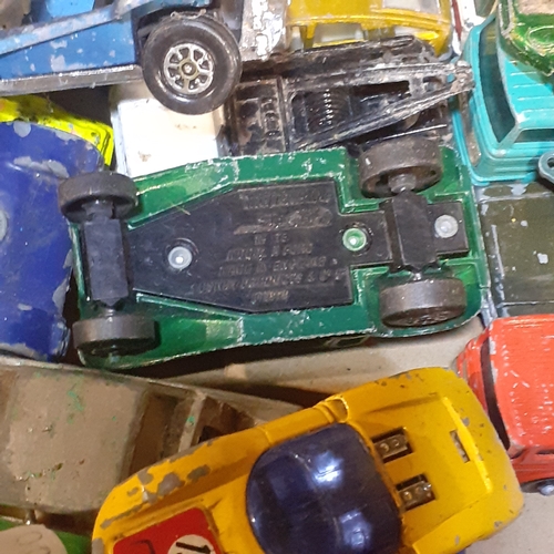 8 - Collection of Diecast, including a Matchbox series Merryweather Fire Engine and other various Corgi,... 