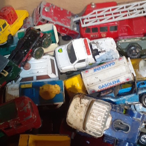 8 - Collection of Diecast, including a Matchbox series Merryweather Fire Engine and other various Corgi,... 