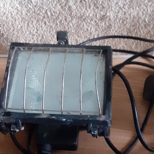 27 - Electric flood light model number NX-118A. Working