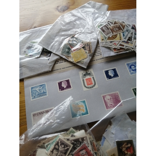 50B - Large bag of mixed stamps