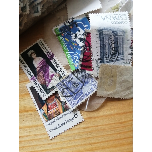 50B - Large bag of mixed stamps