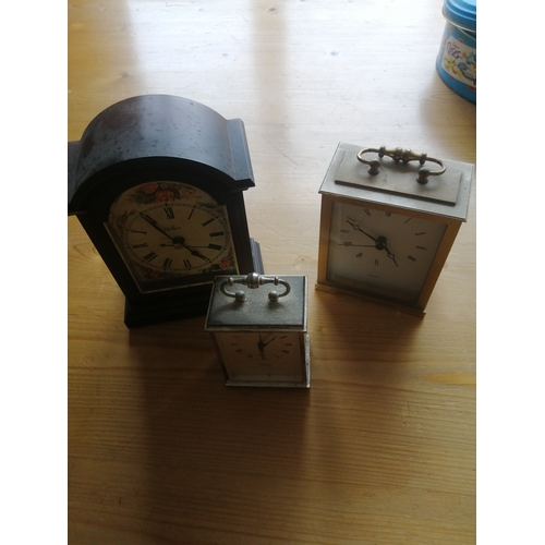 51B - 3 x carriage clocks