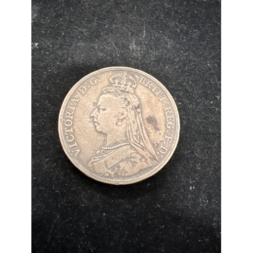 68A - 1891 queen Victoria crown in fine condition