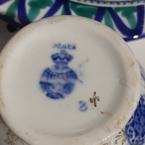 28 - Blue and White China lot including Delft, Old Willow, Elseva from Holland and more. No damage