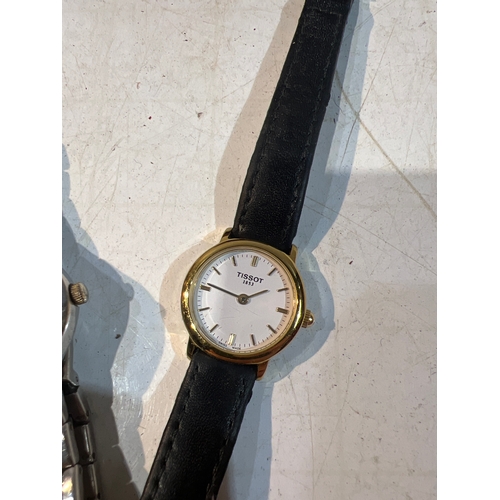 99 - 3x watches to inc Tissot 1853, seiko quartz and Timex