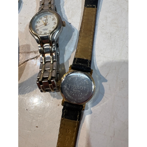 99 - 3x watches to inc Tissot 1853, seiko quartz and Timex