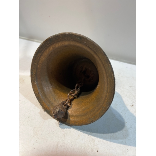 110 - Small vintage brass hand bell