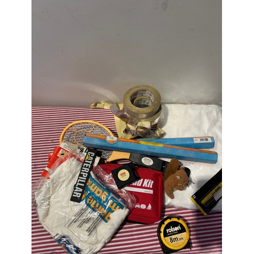 966 - Mixed Lot inc fly swatter, first aid kit etc