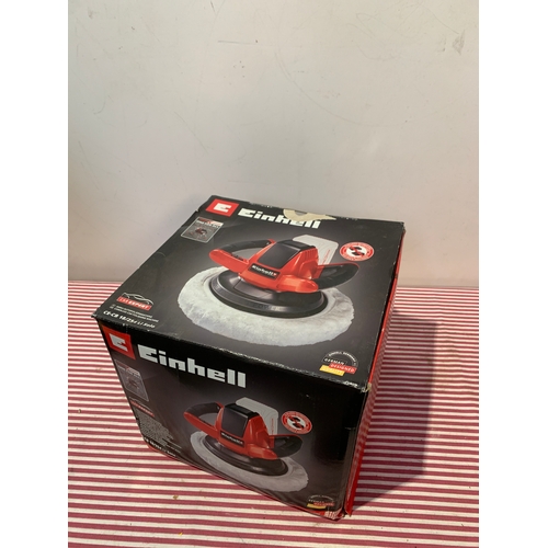 697 - Brand new Einhell cordless car polisher - no battery