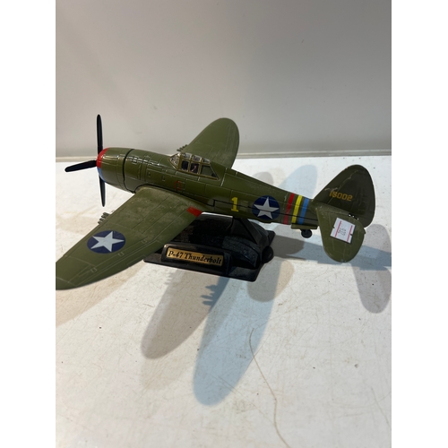 182 - Metal model of P-47 Thunderbolt