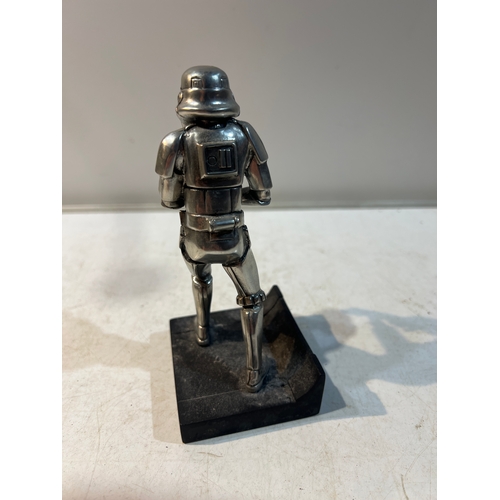 183 - Lucasfilms Star Wars pewter Royal Selangor figure