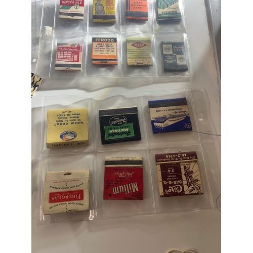 221 - Collection of 92 Matchbooks