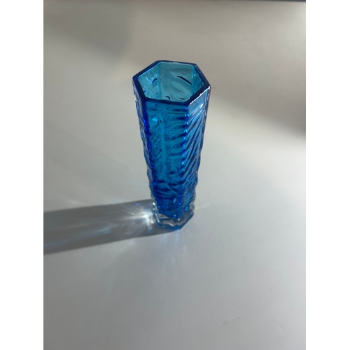 234 - Blue Whitefiars Style Vase