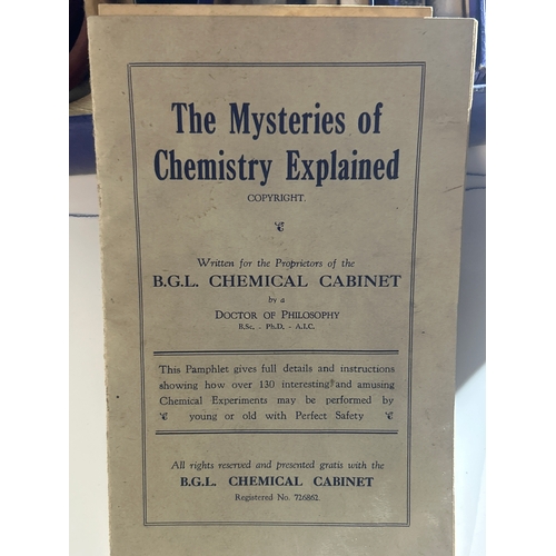 243 - BGL Chemical Cabinet - Vintage Chemical Set