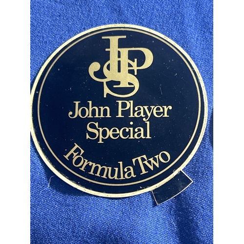 289 - Two 1970's decals for John Player Special - Formula Two & Three racing - Unused