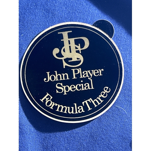 289 - Two 1970's decals for John Player Special - Formula Two & Three racing - Unused