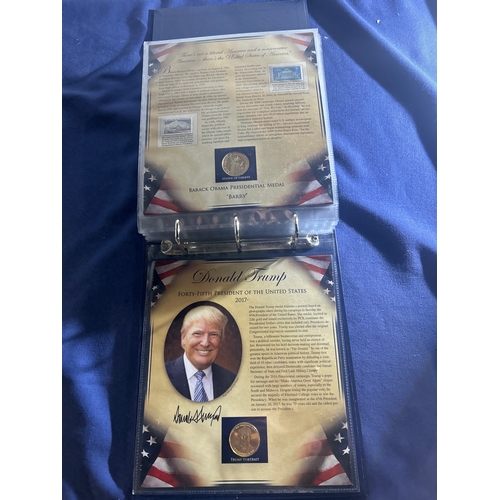 294 - The United States Presidents Coin & Stamps Collection complete volume II set of 23 individual Presid... 