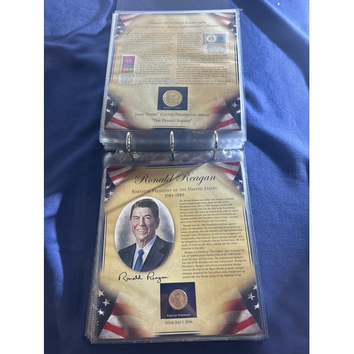 294 - The United States Presidents Coin & Stamps Collection complete volume II set of 23 individual Presid... 