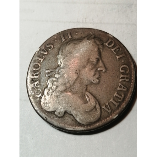 39A - COINS : 1681 Charles ll crown