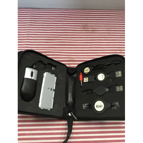 264 - Usb laptop/pc accessory travel kit