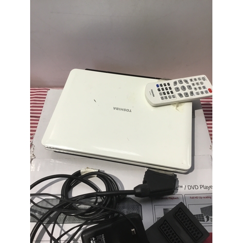 255 - Toshiba portable Dvd player model no SDP95SWB