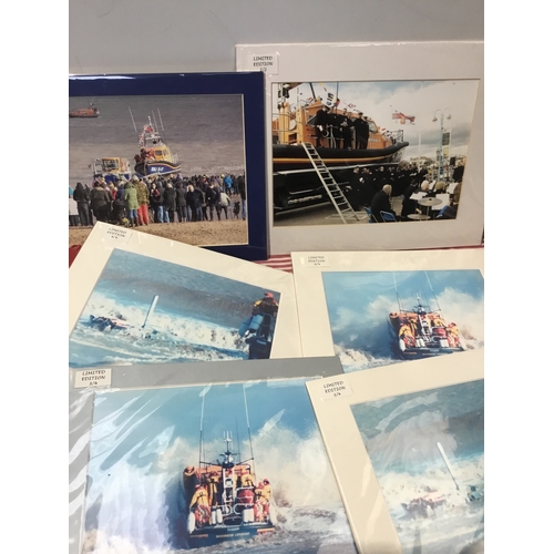 216 - 6 limited edition photos of RNLI skegness *proceeds of this sale are being Donated to the RNLI*