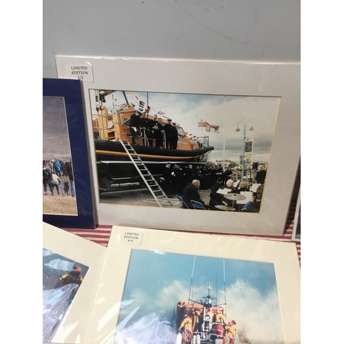 216 - 6 limited edition photos of RNLI skegness *proceeds of this sale are being Donated to the RNLI*