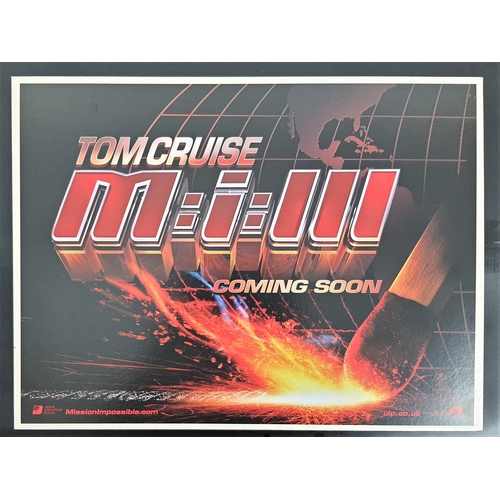 106A - 4 colour movie prints. 2 colour reproduction movie posters for ‘Mission Impossible III’ starring Tom... 