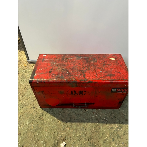 533 - Snap-On Cummins CM11 Red Metal Tool Chest