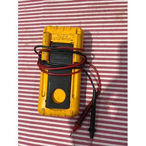 27 - Fluke 75 series II multimeter with probes