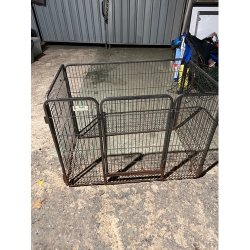 430 - Large Crufts animal dog crate - 125x80cm