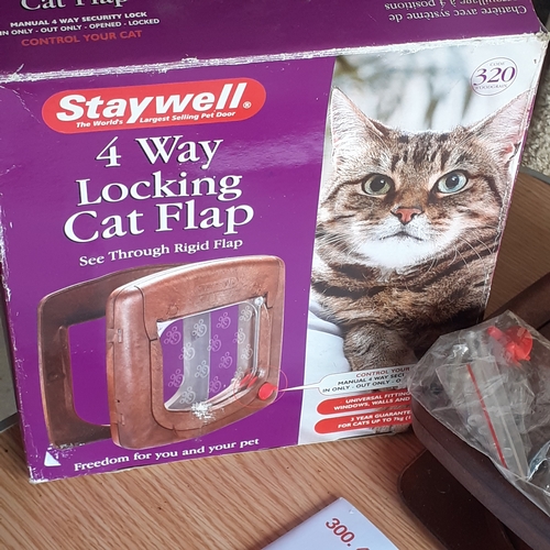 1 - 2 x Catflaps. Open box but still in packaging, unused.