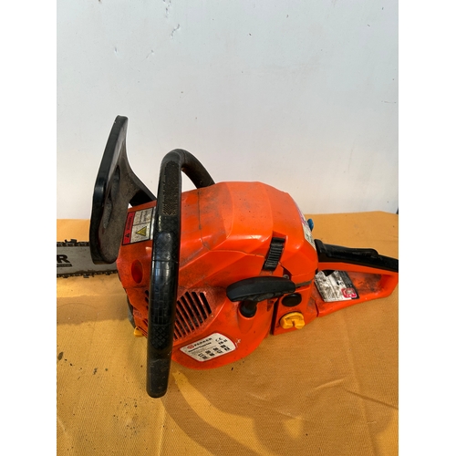 195 - Parker PCS-6200 petrol chainsaw - motor appears to run